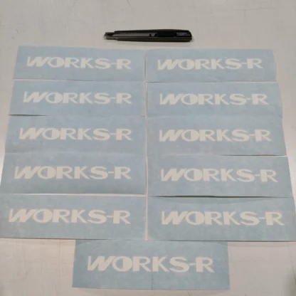 WORKS-R Stickers